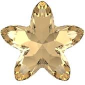 Кристаллы 4754 13x13,5 mm Crystal Golden Shadow