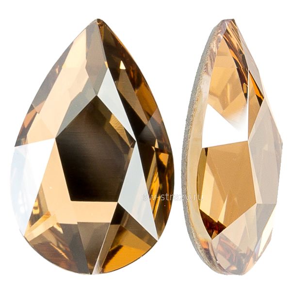 2303 14x9 mm Crystal Golden Shadow F