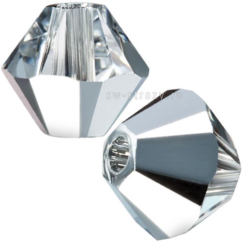 Бусины 5328 6 mm Crystal Comet Argent Light