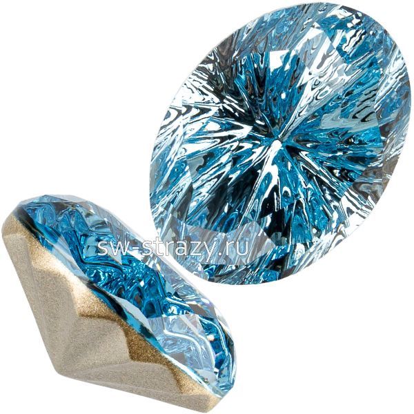 Кристаллы 4160 10x8 mm Aquamarine