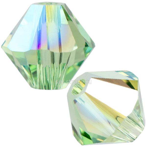 Бусины 5328 3 mm Peridot Shimmer