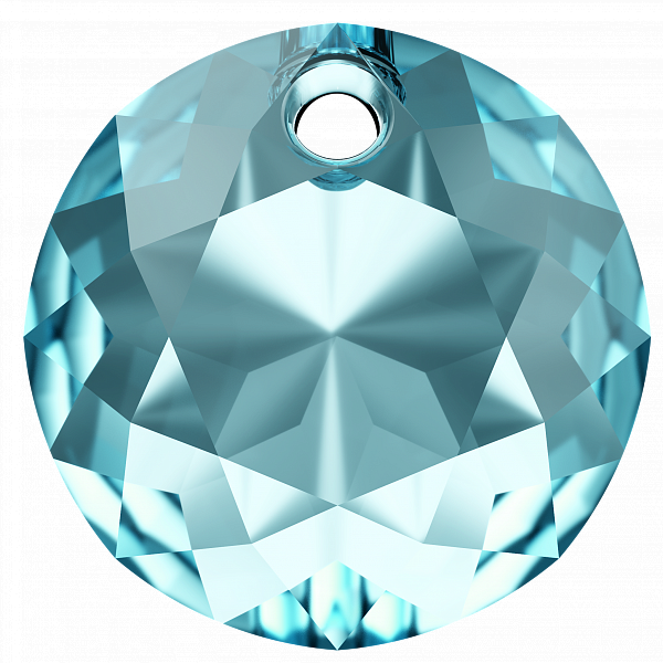 Кулоны 6430 14 mm Aquamarine
