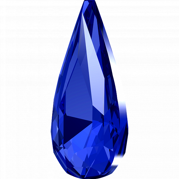 Кристаллы 4322 22x11 mm Majestic Blue