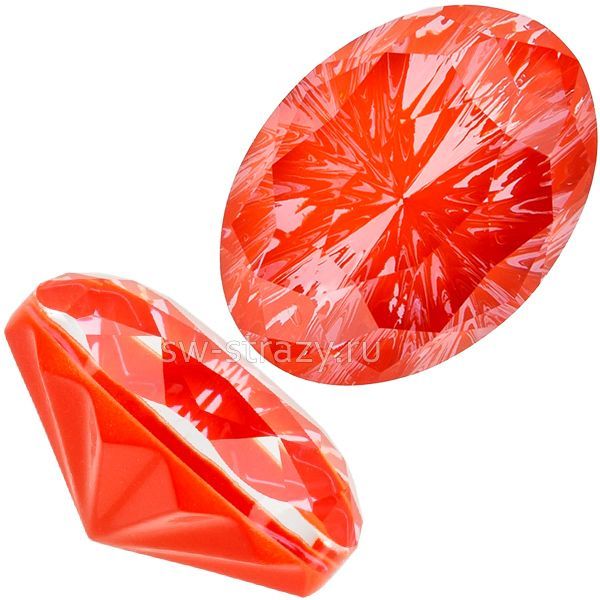 Кристаллы 4160 10x8 mm Crystal Orange Ignite