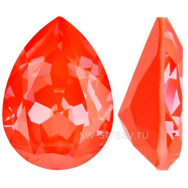 Кристаллы 4320 18x13 mm Crystal Orange Ignite
