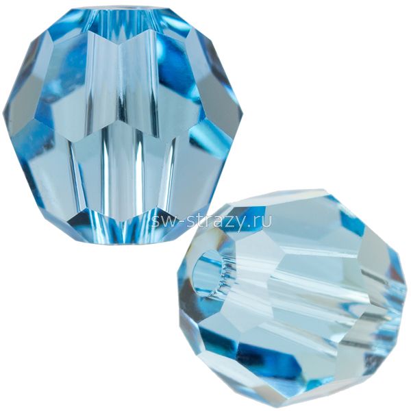 Бусины 5000 8 mm Aquamarine