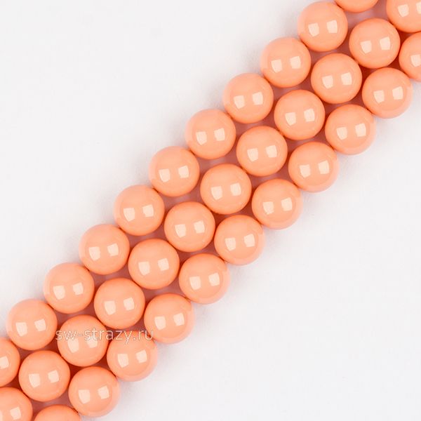 Жемчужины 5810 10 mm Crystal Pink Coral Pearl