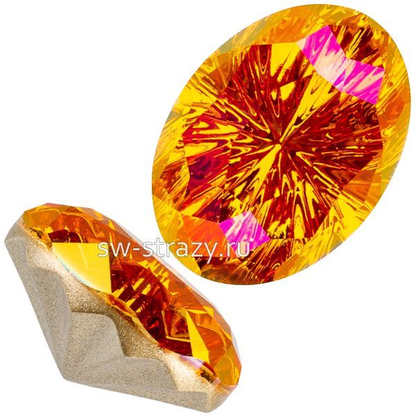 Кристаллы 4160 10x8 mm Crystal Astral Pink