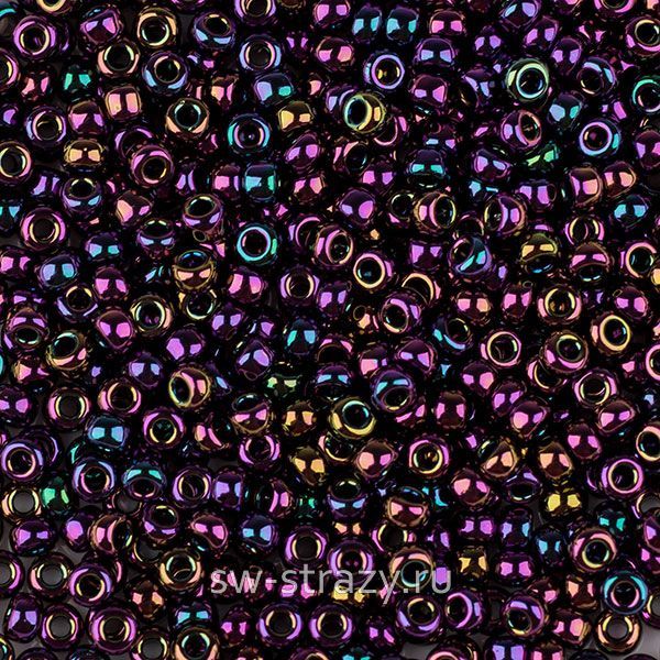 Seedbead Miyuki 15/0 454 Metallic Purple Iris
