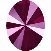 Кристаллы 4122 8x6 mm Crystal Dark Red