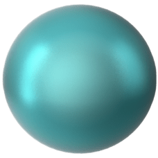 Жемчужины 5818 6 mm Crystal Iridescent Dark Turquoise Pearl