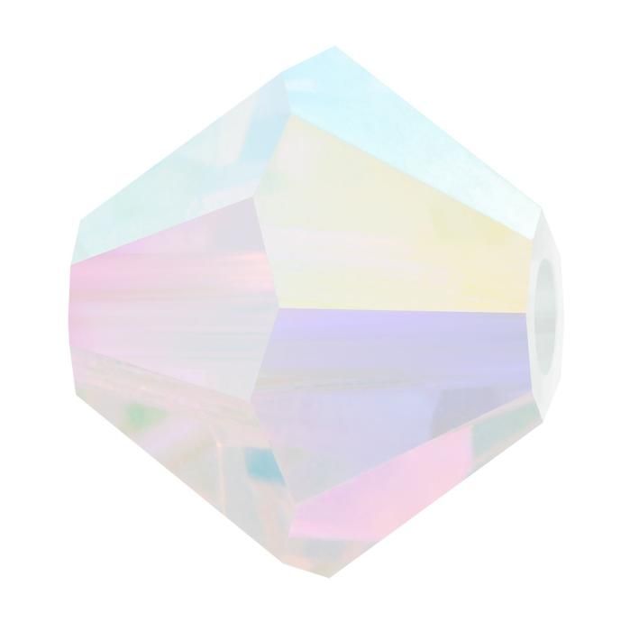 P Rondelle Bead 5328 4 mm crystal AB 2x