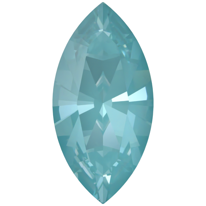 Кристаллы 4228 10x5 mm Crystal Paradise Blue Lux