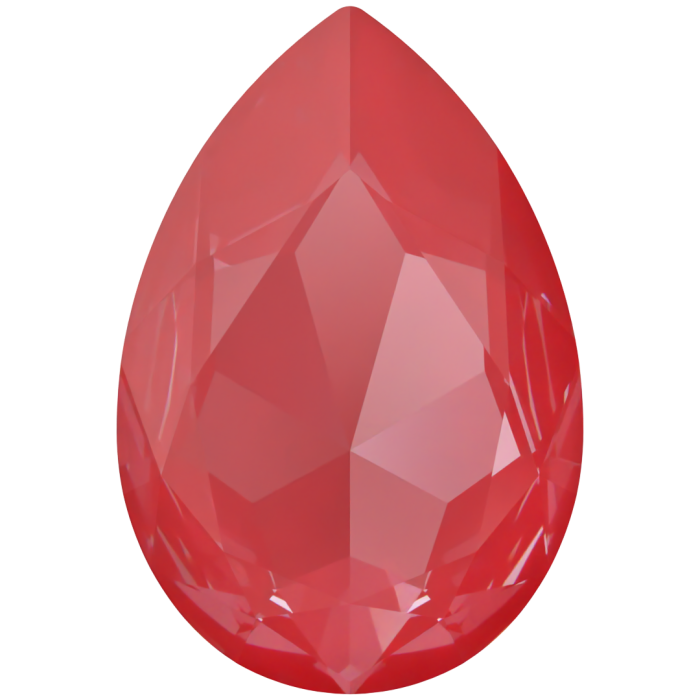 Кристаллы 4327 30x20 mm Crystal Poppy Red Ignite
