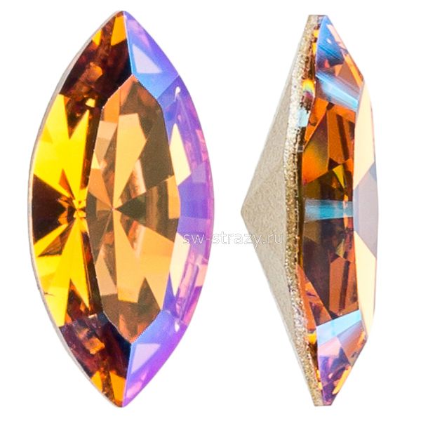 Кристаллы 4228 15x7 mm Light Colorado Topaz Shimmer