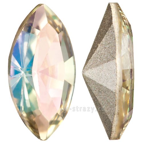 Кристаллы 4228 10x5 mm Crystal Luminous Green