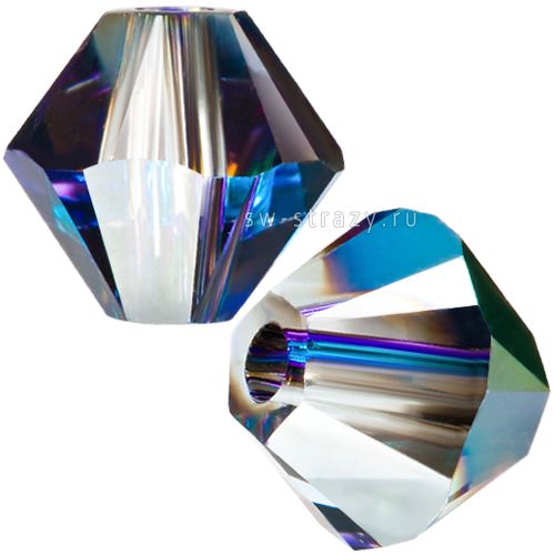 Бусины 5328 3 mm Crystal Heliotrope