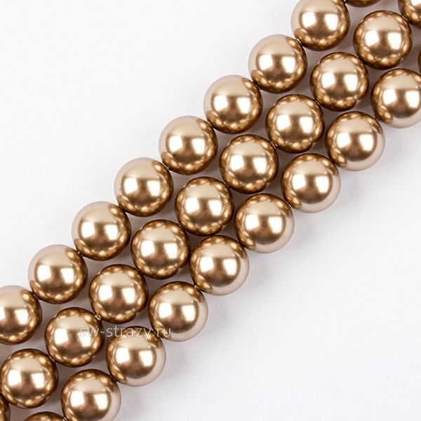 Жемчужины 5810 6 mm Crystal Bronze Pearl