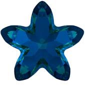 Кристаллы 4754 8x8 mm Crystal Bermuda Blue